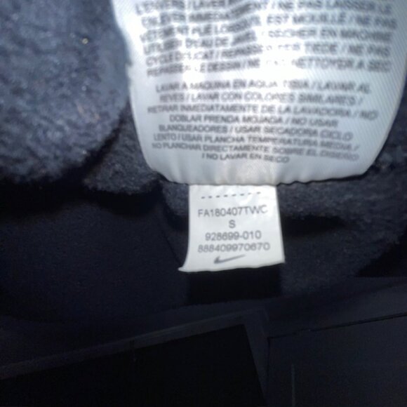 Vintage Nike Just Do It Graphic Pullover Crewneck Sweatshirt Men’s S Black Logo - Picture 6 of 6